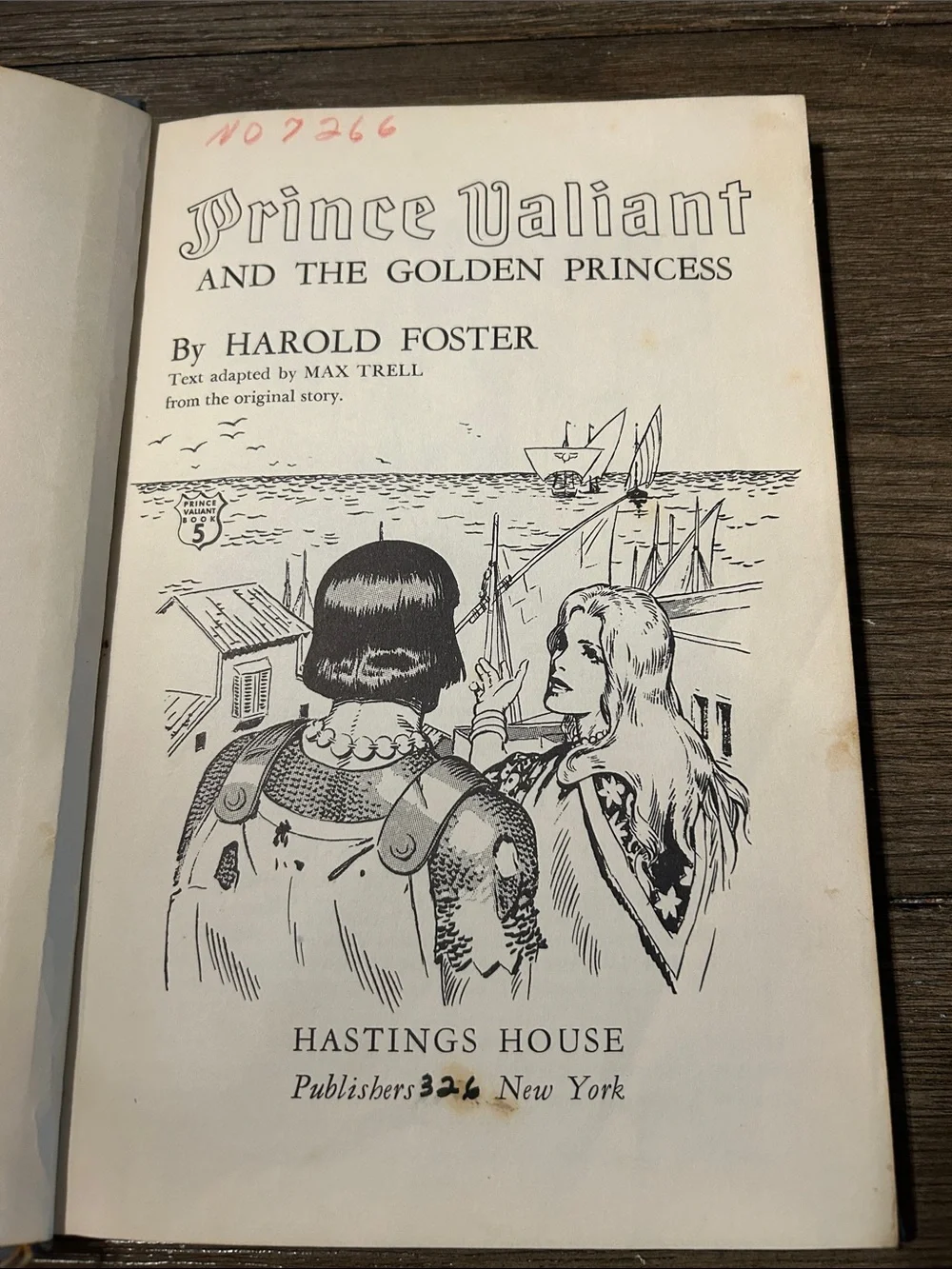 Vintage Prince Valiant books Harold Foster 1950’s 4 books included hardcover